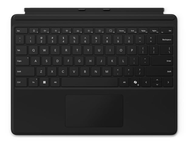 Microsoft Surface Pro Signature Keyboard ONLY German (Magyarított) Black - Image 1